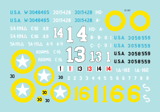 Star Decals 35-983 US Tanks in Italy #1 1/35