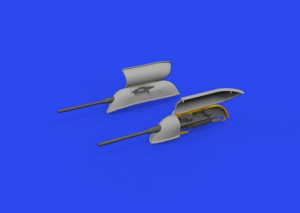 Eduard 672326 Bf 109F/ G/K gun pods PRINT EDUARD 1/72