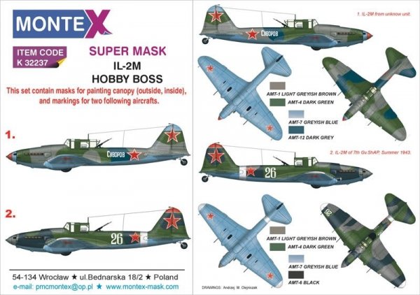 Montex K32237 IL-2M 1/32
