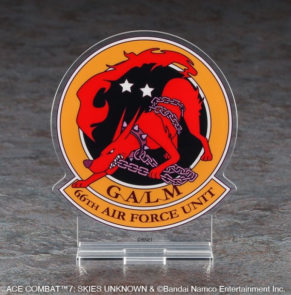 Hasegawa SP663-52463 Ace Combat 7 Skies Unknown F-15C Eagle "Galm 1" w/ Acrylic Stand 1/72