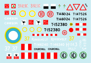 Star Decals 35-974 British Tanks in Italy #1 1/35