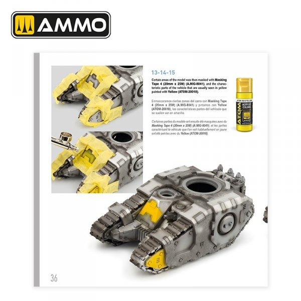 AMMO by Mig Jimenez 5231 THE WEATHERING TECHNICAL GUIDE 01 - Metallized (English, Castellano, Francais)