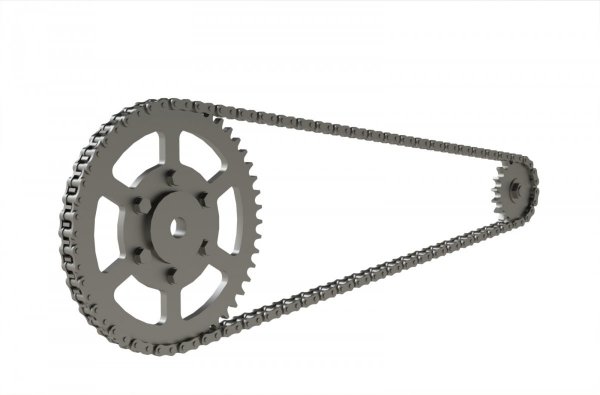 Falcon Scale Models FSM020 Suzuki GSX 750 / Suzuki GSX 1100 S - chain for Tamiya 14010, 14015, 14020, 14065 1/12