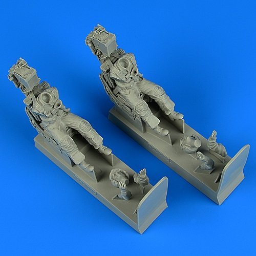 Aerobonus 320110 US Navy Pilot &amp; Operator with ej. seats for F-14A/B Tomcat for Trumpeter/Tamiya 1/32