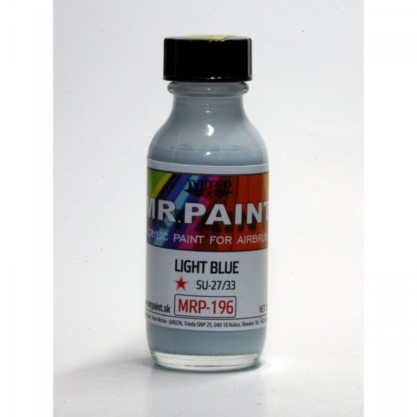 MR. Paint MRP-196 LIGHT BLUE SU-27/33 30ml