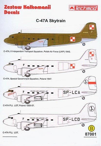 Techmod 87001 C-47 Skytrain (1:87)