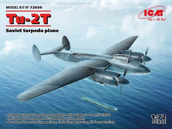 ICM 72030 Tu-2T, Soviet torpedo plane 1/72
