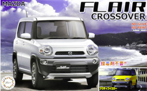 Fujimi 066042 Mazda Flair Crossover (Active Yellow) 1/24