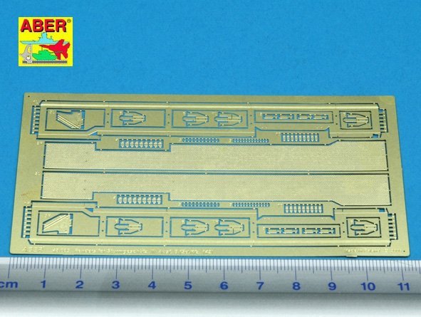 Aber 48005 Fenders for german anti-tank self proppeled gun Stug.III, Ausf.B and tank PzKpfw III, Ausf.L (1:48)