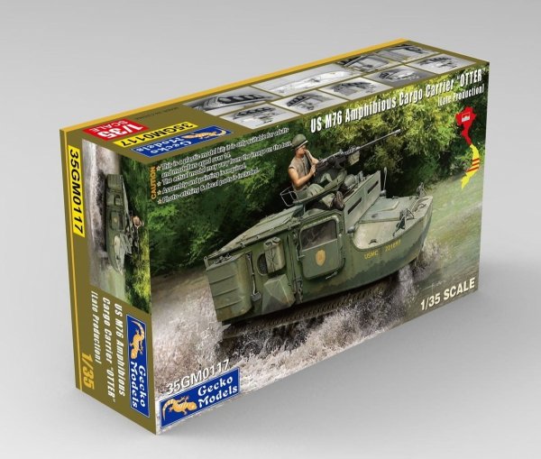 Gecko Models 35GM0117 US M76 Amphibious Cargo Carrier Otter - Late Production