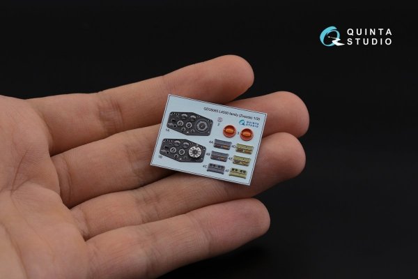 Quinta Studio QD35085 L4500 family 3D-Printed &amp; coloured Interior on decal paper (Zvezda) 1/35