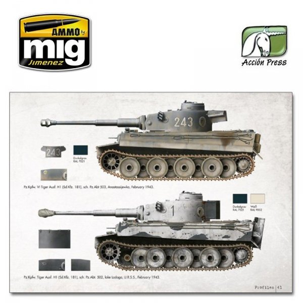 AMMO of Mig Jimenez EURO0017 PANZER ACES - PROFILES VOL. 2 (English)