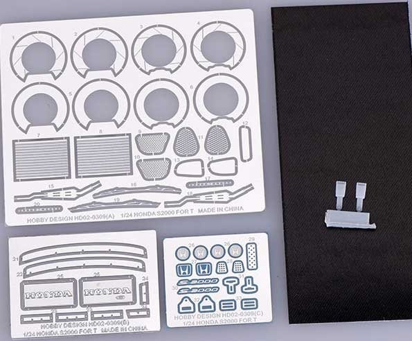 Hobby Design HD02-0309 Honda S2000 Detail Set for Tamiya 1/24