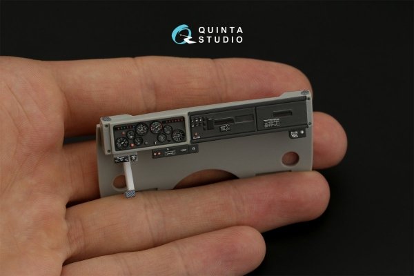 Quinta Studio QD35074 KAMAZ 4310 3D-Printed &amp; coloured Interior on decal paper (Trumpeter) 1/35