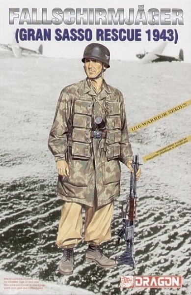 Dragon 1617 Fallschrimjager (Gran Sasso Rescue 1943) (1:16)