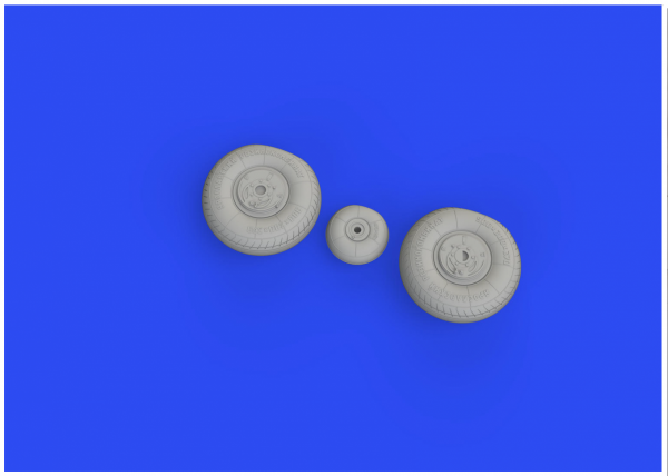 Eduard 648719 Pe-2 wheels ZVEZDA 1/48