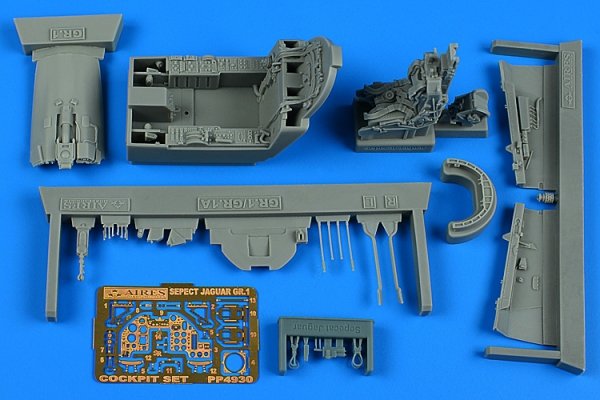 Aires 4930 Sepecat Jaguar GR.1 cockpit set AIRFIX 1/48