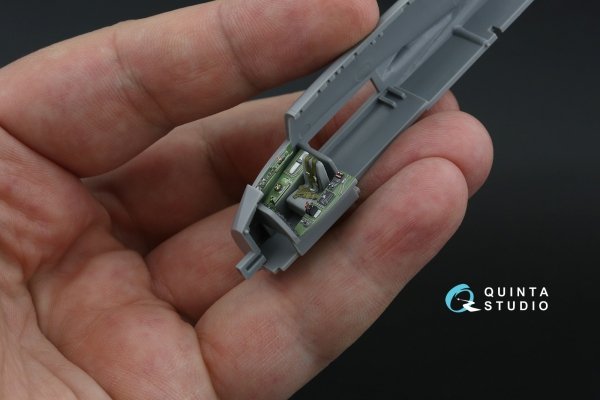 Quinta Studio QD72198 Bristol Beaufighter Mk.X 3D-Printed coloured Interior on decal paper (Hasegawa) 1/72