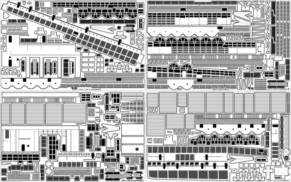 Pontos 27010FB USS CV-6 Enterprise 1942 Detail up set (20B Deck Blue) 1/200
