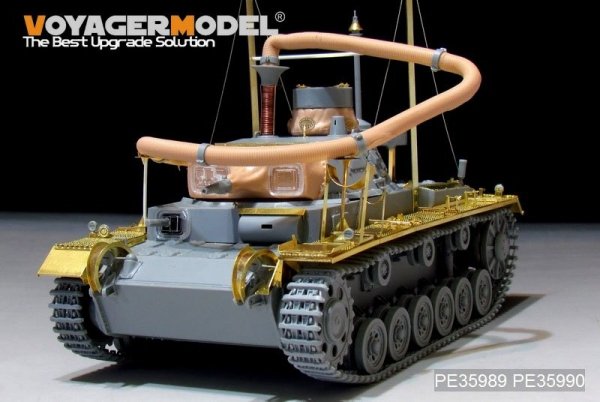 Voyager Model PE35989 WWII German Pz.KPfw.III (T)Ausf.F &quot;Operation Seelowe&quot; Basic For DRAGON 6877/6717 1/35