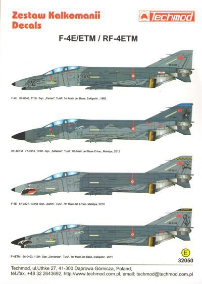 Techmod 32050 F-4E Phantom II (1:32)