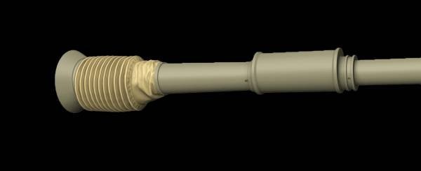 Panzer Art GB35-101 L7 Gun barrel for IDF Shot Kal “Alef” tank 1/35