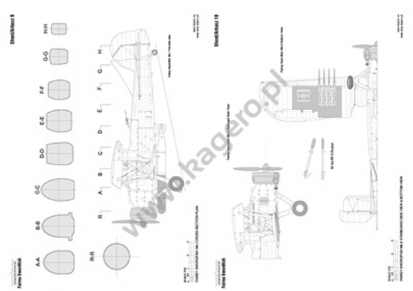 Kagero 7095 Fairey Swordfish Mk. I, II, III, IV, Floatplane EN/PL