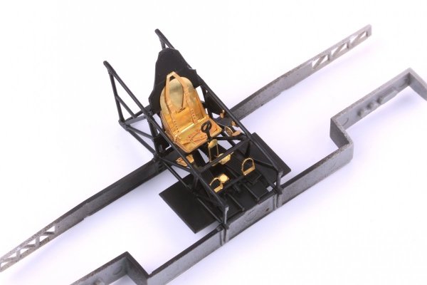 Eduard FE874 Tomahawk Mk. II seatbelts STEEL AIRFIX 1/48
