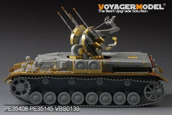 Voyager Model PE35408 WWII German Panzer IV ausf G 20mm Flakpanzer IV &quot;Wirbelwind&quot; For DRAGON 6342 1/35