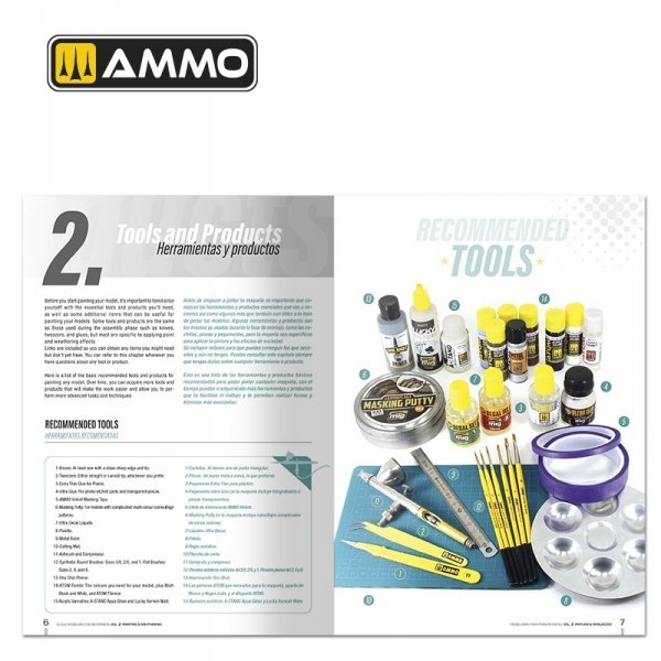 Ammo by Mig 6301 Scale Modeling for Beginners Vol. 2: Paint &amp; Weathering (Bilingual)