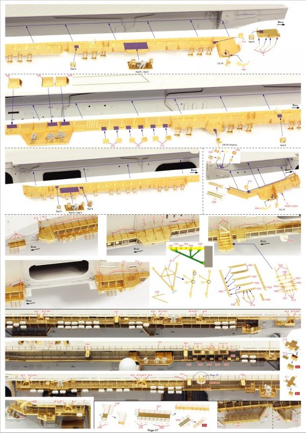 Pontos 37041F1 USS LHD-1 Wasp Detail Up Set 1/350