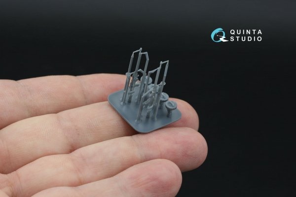 Quinta Studio QT48153 Type 92 Machine Gun, 2 pcs (for all kits) 1/48