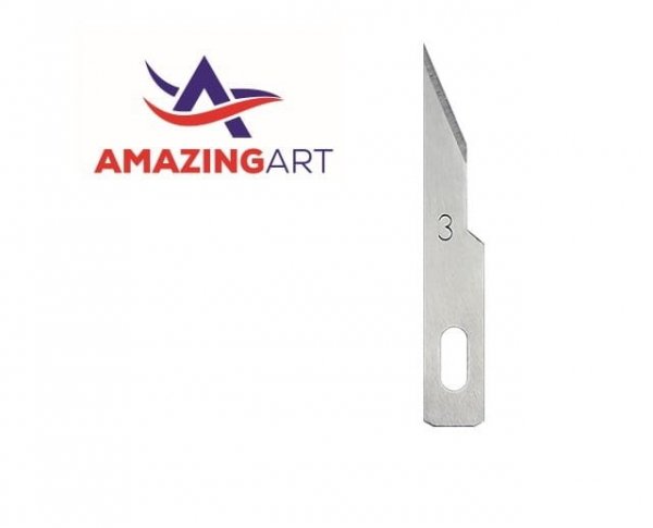 Amazing Art 19878 Wymienne zapasowe ostrza #3 (10 sztuk)