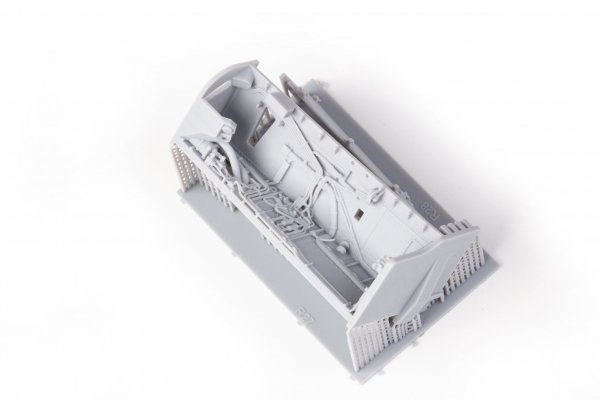 Eduard 6481165 Jaguar wheel bays &amp; undercarriage legs PRINT for AIRFIX 1/48