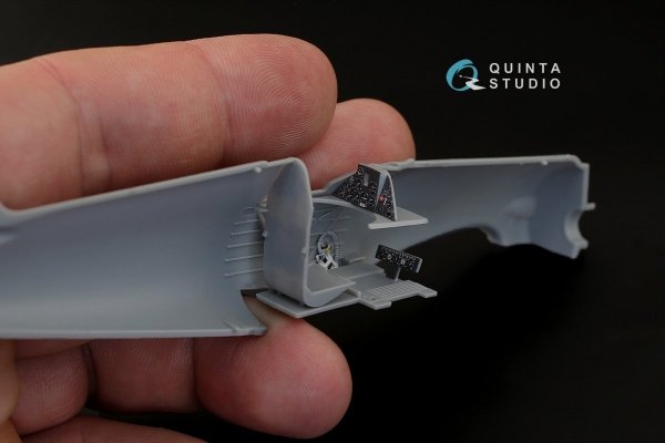 Quinta Studio QD48127 IAR-80 3D-Printed &amp; coloured Interior on decal paper (for HobbyBoss kit) 1/48