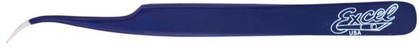 Excel Hobby Tools 30423 Slant Point Tweezers (Blue)