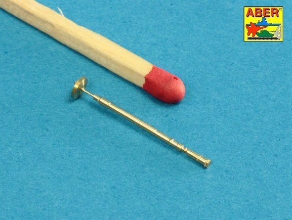 Aber 35L-114 Barrel for Russian 12,7mm heavy machine gun DShK, WWII version (JS-2:; JS-3; JSU-152) (1:35)