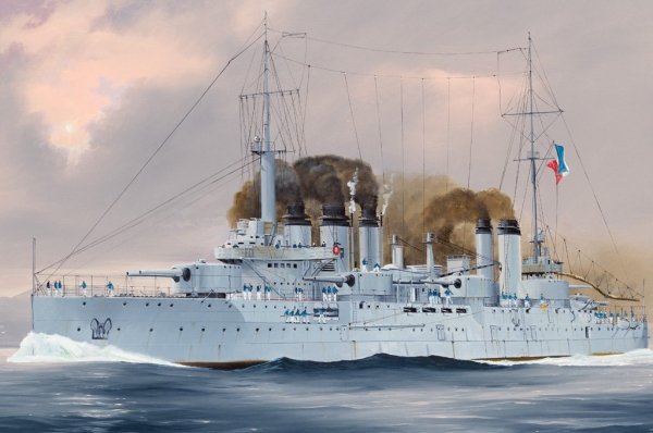 Hobby Boss 86503 French Navy Pre-Dreadnought Battleship Danton 1/350