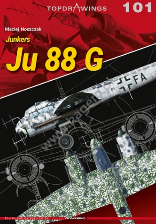 Kagero 7101 Junkers Ju 88 G EN/PL