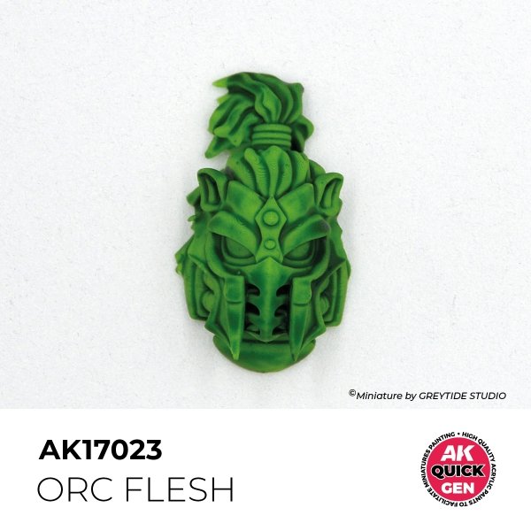 AK Interactive AK17023 ORC FLESH – QUICK GEN COLOR 18ml