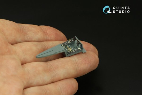 Quinta Studio QD72044 Fw 190A-5 3D-Printed &amp; coloured Interior on decal paper (Eduard) 1/72