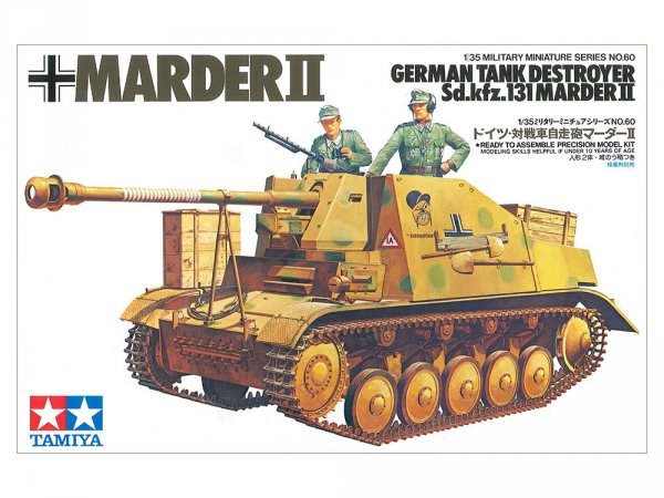 Tamiya 35060 Sd.kfz. 131 Marder II German Tank Destroyer 1/35