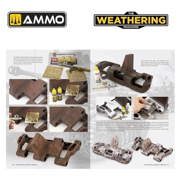 Ammo of Mig 4537PL THE WEATHERING MAGAZINE 38 - Rdza 2.0 (Polski)