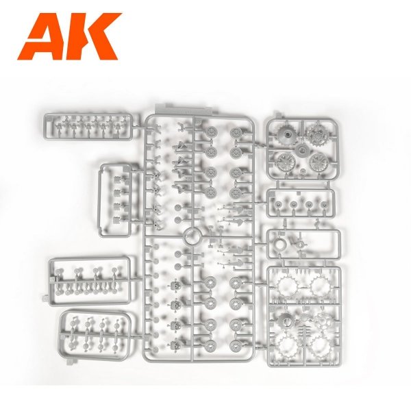AK Interactive AK35504 PZ.KPFW.IV AUSF.D AFRIKA KORPS 1/35