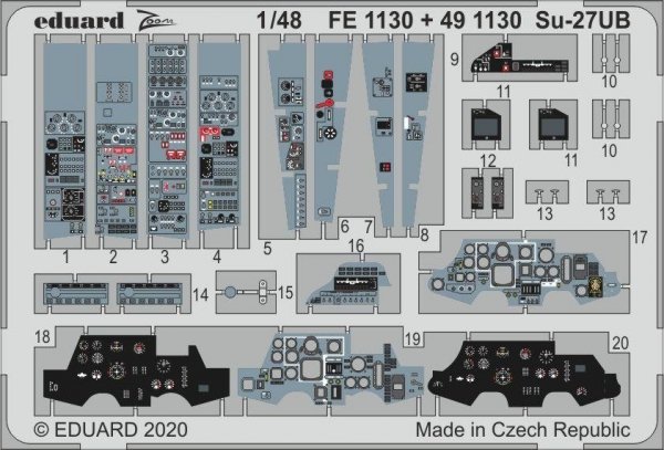 Eduard BIG49274 Su-27UB  for Kitty Hawk 1/48