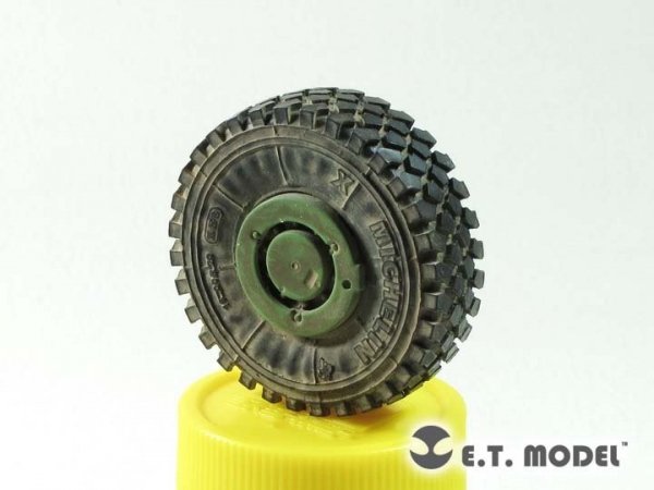 E.T. Model ER35-063 Modern U.S. MK.23 MTVR Cargo Truck Weighted Road Wheels For TRUMPETER 1/35
