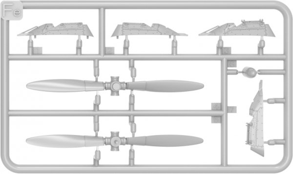 MiniArt 48047 P-47D-22RE THUNDERBOLT FRENCH SERVICE BASIC KIT 1/48