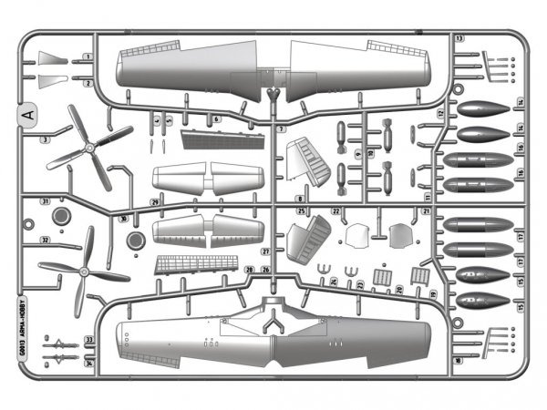 Arma Hobby 70071 P-51K Mustang 1/72