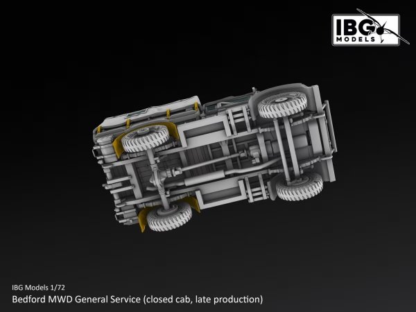 IBG 72161 Bedford MWD General Service (Closed Cab, Late production) 1/72