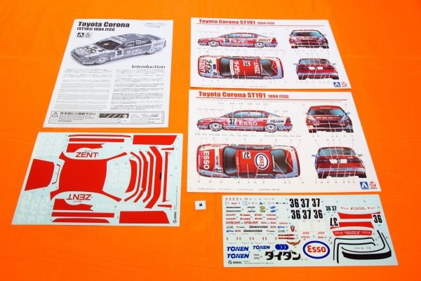 Beemax 24013 Toyota Corona (ST191) '94 JTCC (1:24)